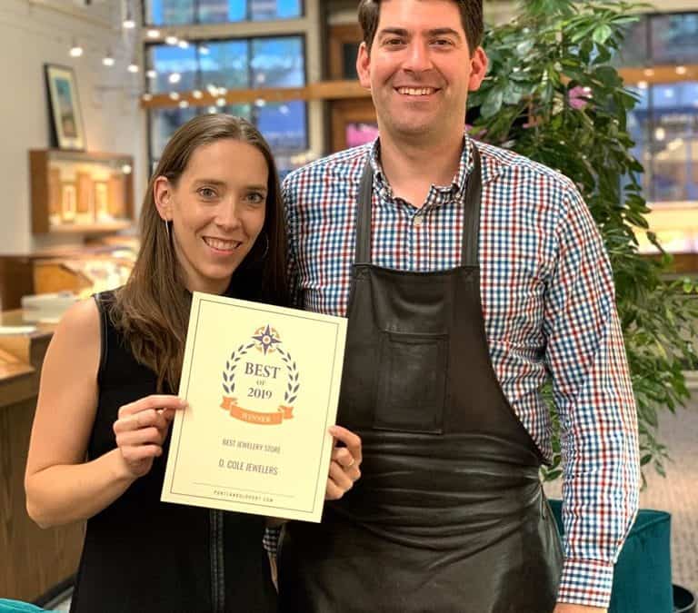 D. Cole Wins ‘Best Portland Jewelry Store’ for 2019